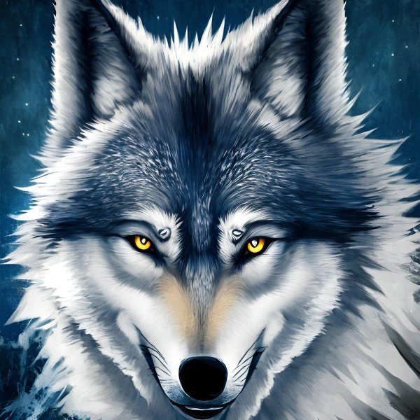красивые рисунки волка