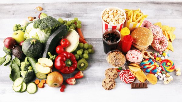 нездоровая пища