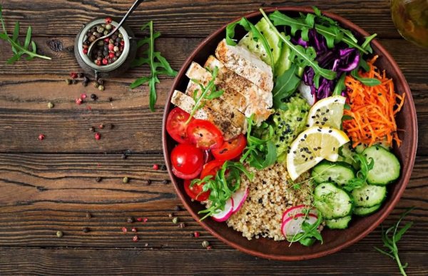 тарелка здорового питания