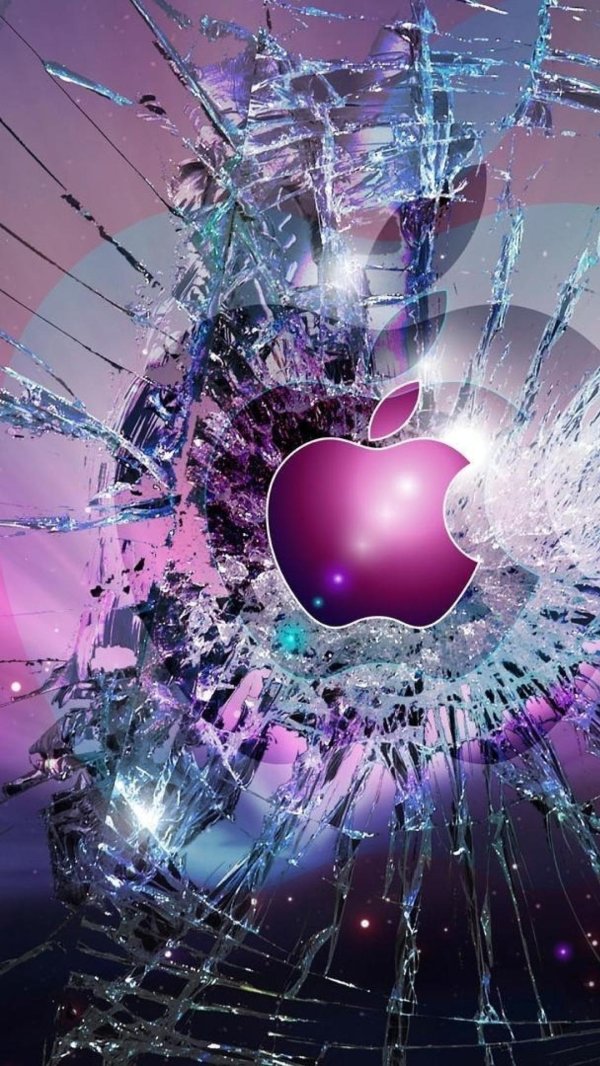 разбитый экран телевизора