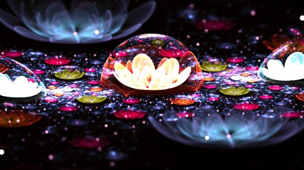 фрактал лотос