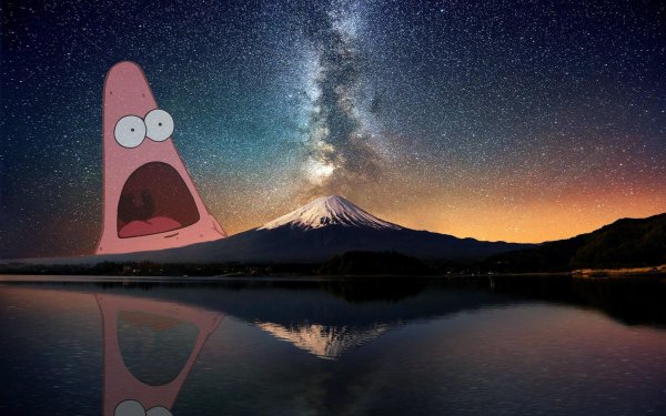 удивленный патрик