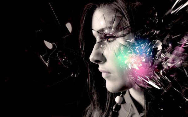 абстракция лица