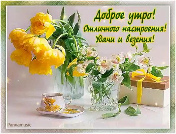 доброе мартовское утро и хорошего дня