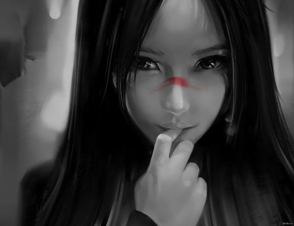 арты девушек