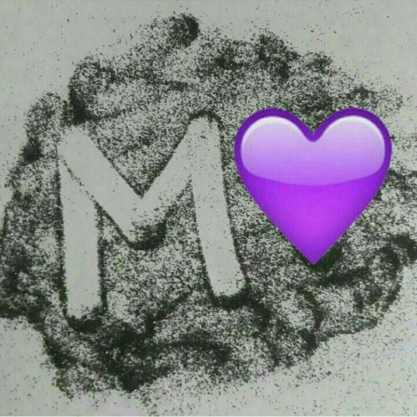 фиолетовое сердечко