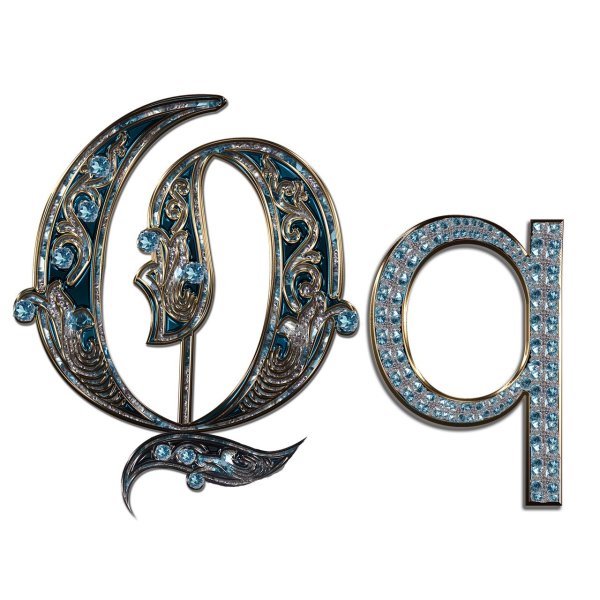 стилизованные буквы