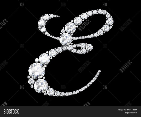 буквы стразами