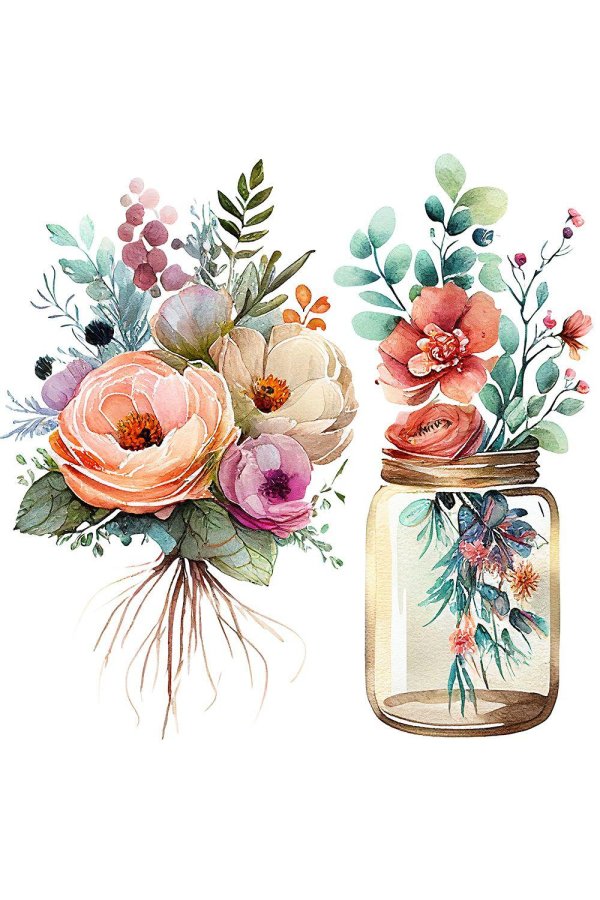 акварельная иллюстрация