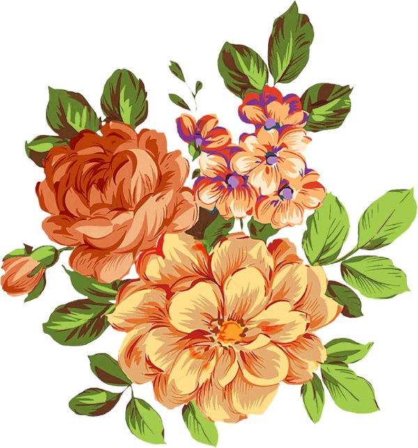 цветочные узоры