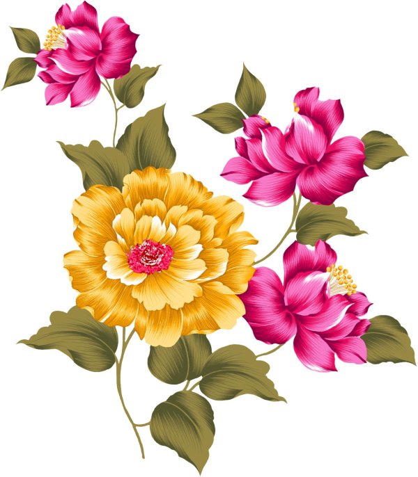 цветочные принты