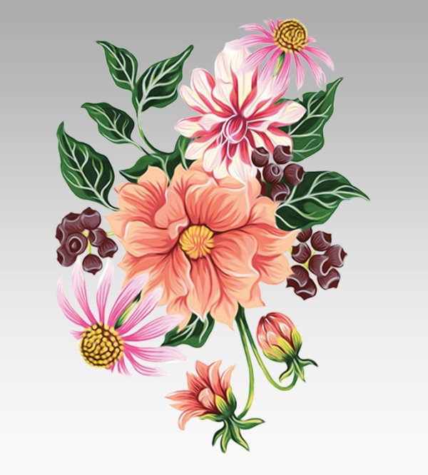 цветочный рисунок