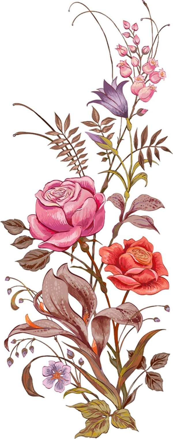 цветочные узоры