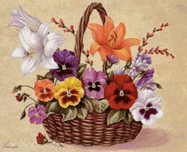 decoupageанютины глазки