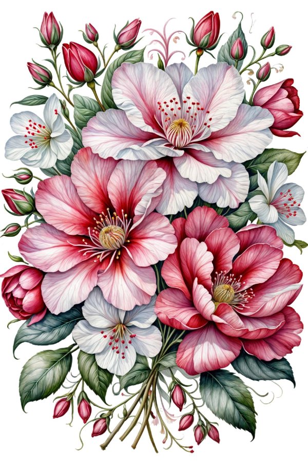 цветочные картины