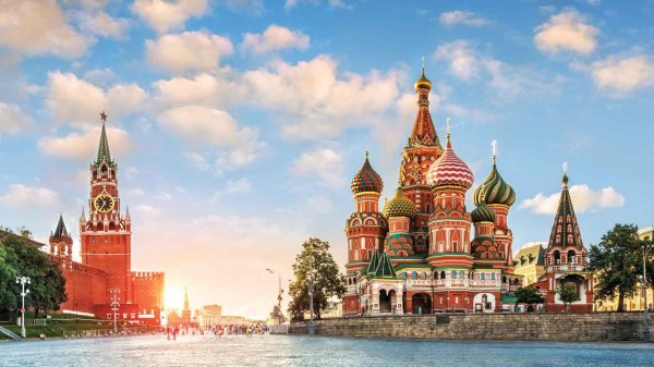 храм василия блаженного на фоне кремля