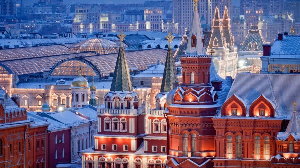 воскресенские ворота кремля