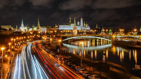 москва вечерняя