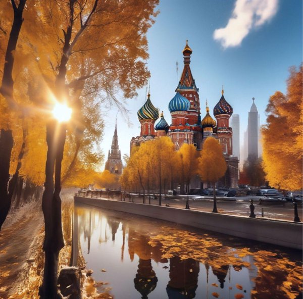 осень в москве