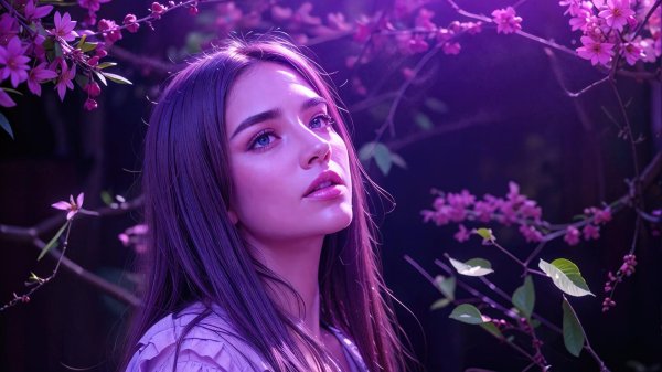 красива девушка