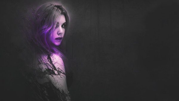 фиолетово черный