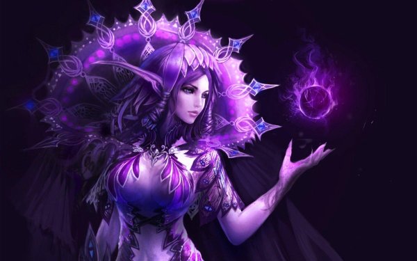 фиолетовая магия