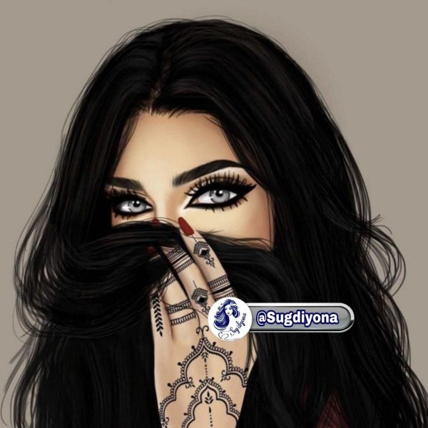 рисунок мусульманка