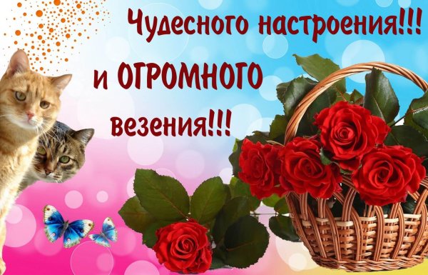 открытка хорошего настроения