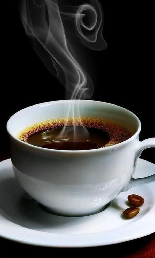 кофе горячий