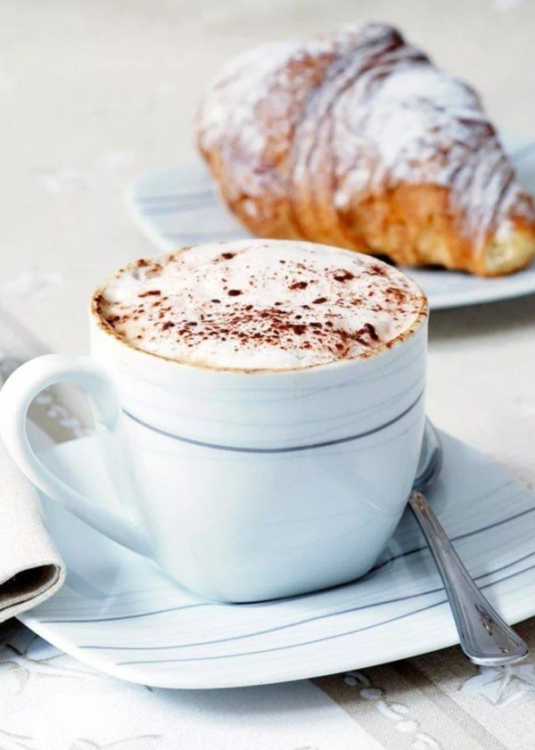 кофе круассан