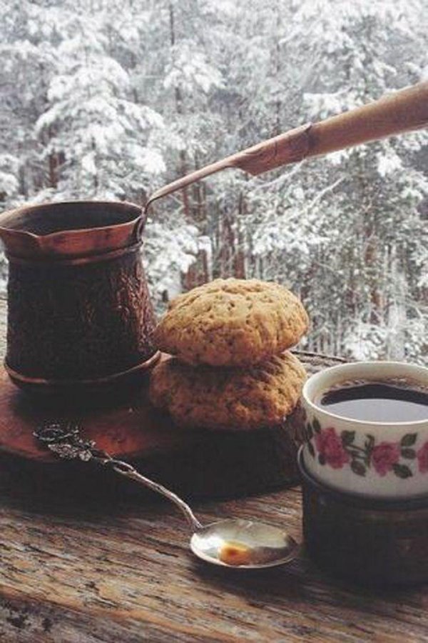 зимнее чаепитие