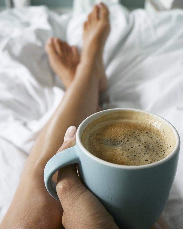 чашечка утреннего кофе