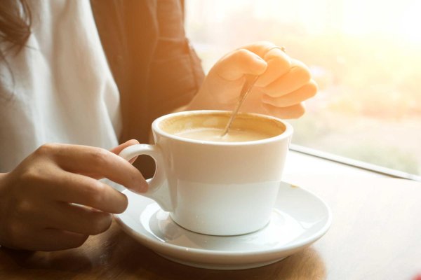 чашечка утреннего кофе