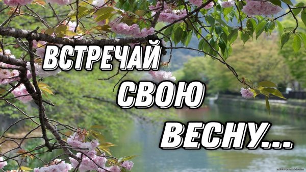весенние пейзажи
