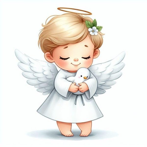 мультяшный ангел