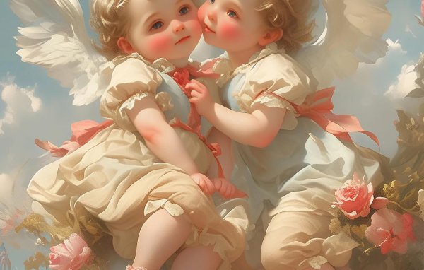 картины ангелочков
