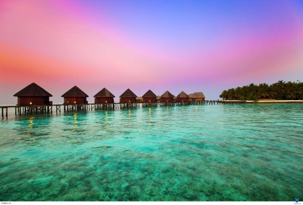 мальдивы красивые места
