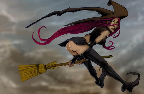 метла ведьмы