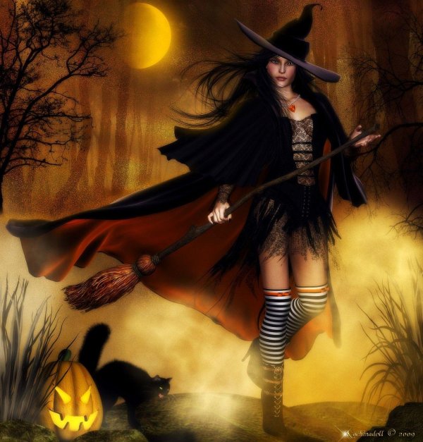 образ ведьмочки