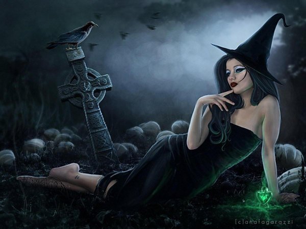 красивые ведьмочки