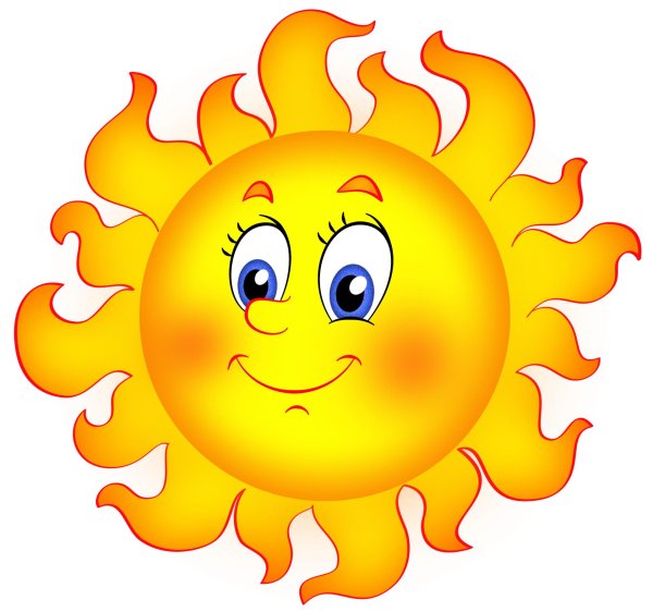 рисунок солнышка