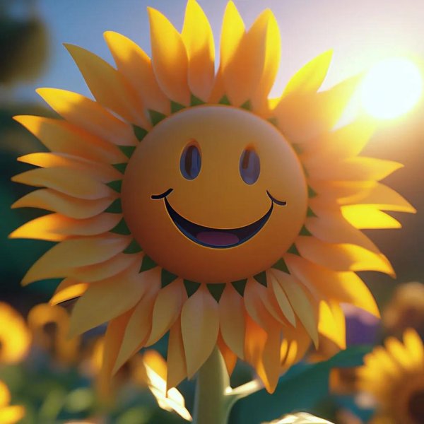 солнце улыбнётся