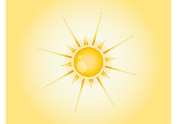 солнце клипарт