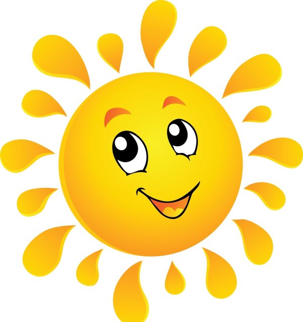рисунок солнышка