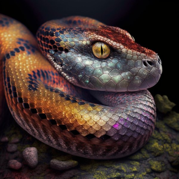 змеи красивые