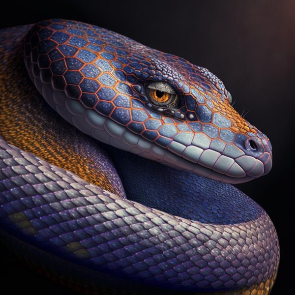 змеи красивые