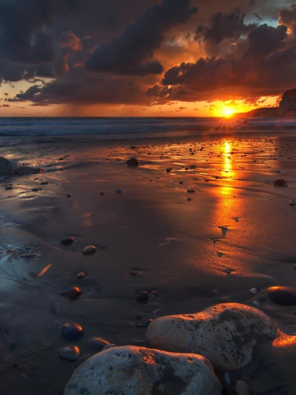 закат красивый