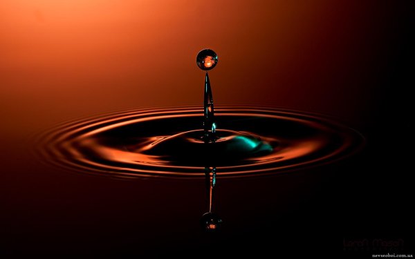 капля воды капля воды