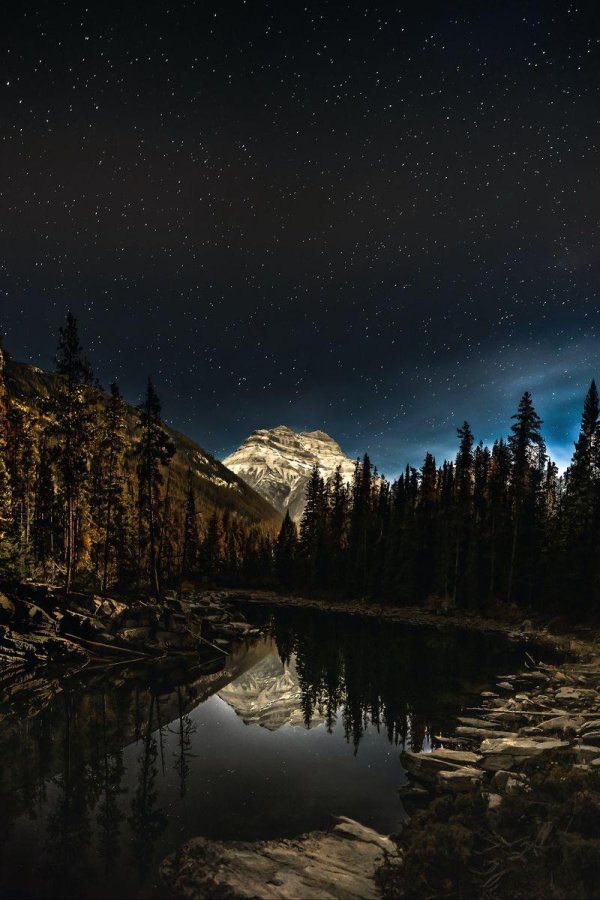 ночные горы