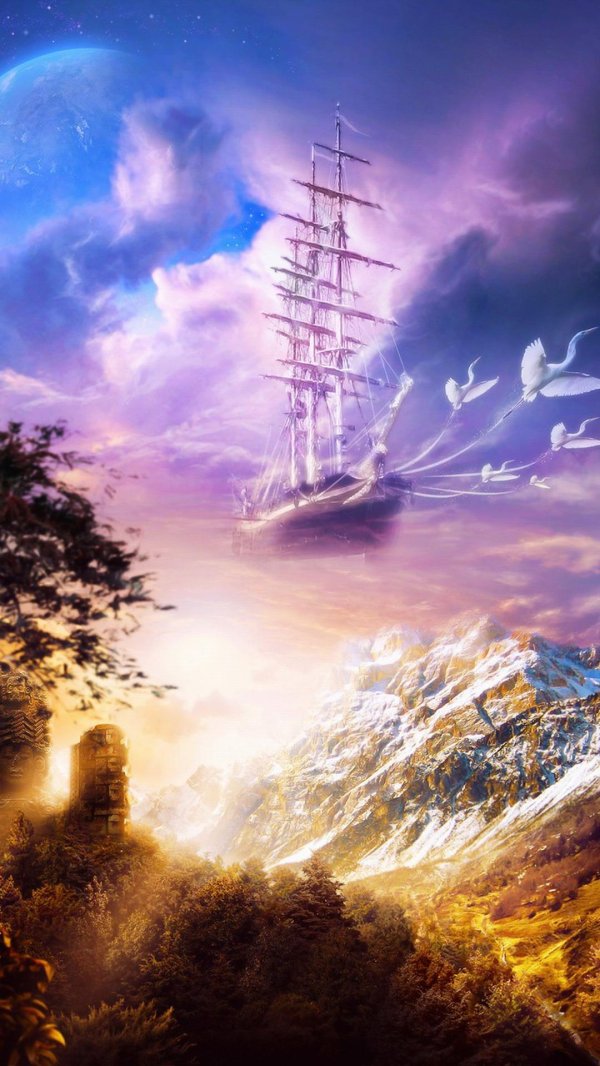 сказочный корабль